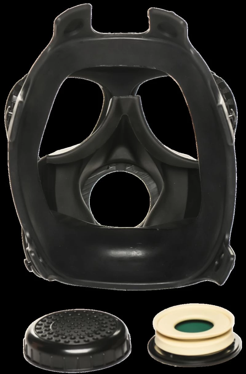 Master Series Inhaler Gas Mask With Bottle