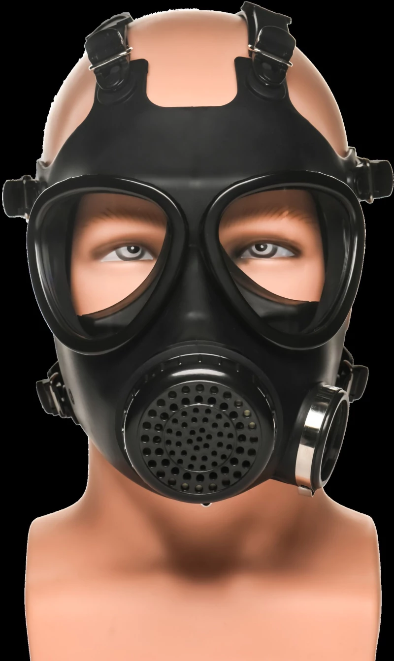 Master Series Inhaler Gas Mask With Bottle