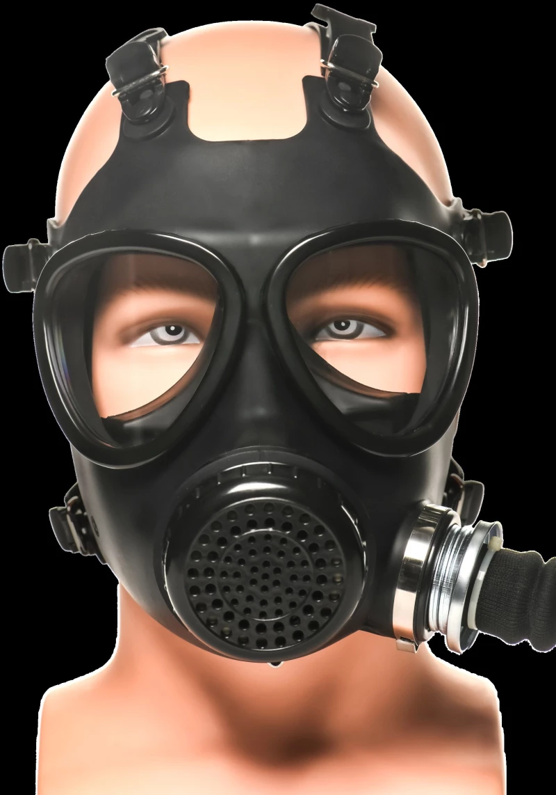 Master Series Inhaler Gas Mask With Bottle