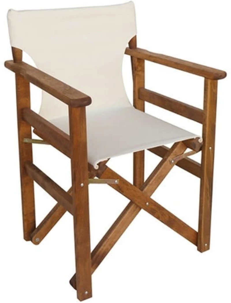 Πολυθρόνα Σκηνοθέτη Σκελετός Torino Wallnut 59X51X85εκ. 63.0265