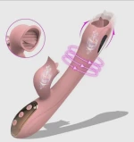 Bunny Vibrator with Electrostimulation, 10 Vibration Modes, 10 L