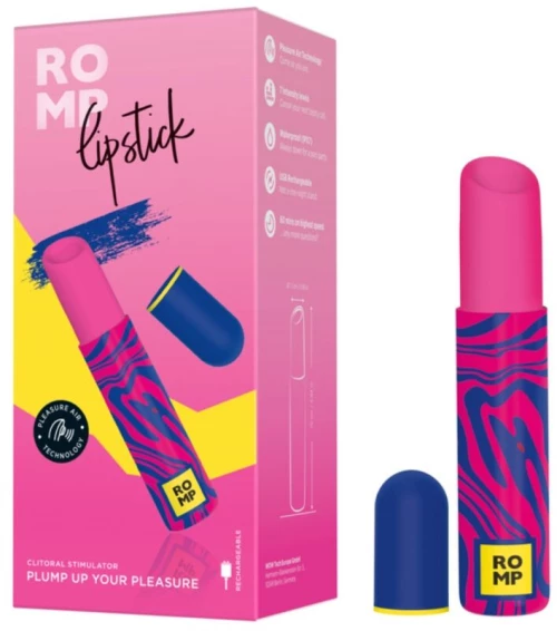 ROMP - CLITORAL STIMULATING LIPSTICK 7 LEVELS