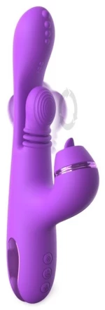 FANTASY FOR HER - INTIMOTION PULSE PRO VIBE RABBIT VIBRATOR PURPLE