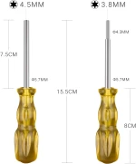 Precision Hexagonal Screwdriver 3.8mm για Nintendo GameCube & NES & 64 & SNES & Game Boy & Sega Game Gear ( Κωδ.1-GAME035 )