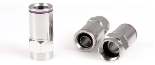 AXRED F  Connector ΑΥΤΟΠΡΕΣΣΑΡΙΣΤΑ ΜΕ ΦΛΑΤΖΑ HQ BOX 100τεμ AXF.0003