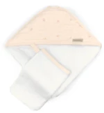 BAMBOOM Πετσέτα  Με Κουκούλα Και Γάντι Olives Pink 175P-414