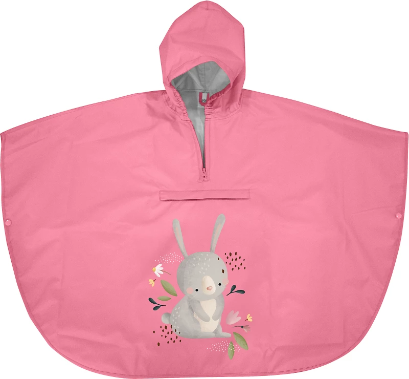 Sassi Αδιάβροχο poncho με κουκούλα 3 έως 5 Ετών Fluffy The Rabbit RC2768 Κορίτσι