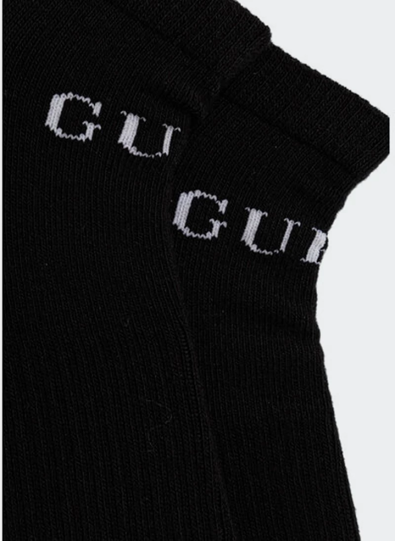 GUESS SNEAKER SOCKS 6PACK - U4YG51Z3F60-JBLK