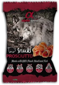 Alpha Spirit Λιχουδιά Σκύλου Prosciutto Snacks 50gr