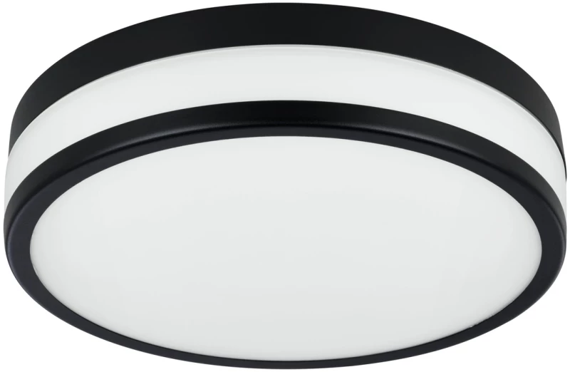 Φωτιστικό Οροφής Eglo 900846 LED PALERMO Μαύρο Ματ (Black Mat) 3000K