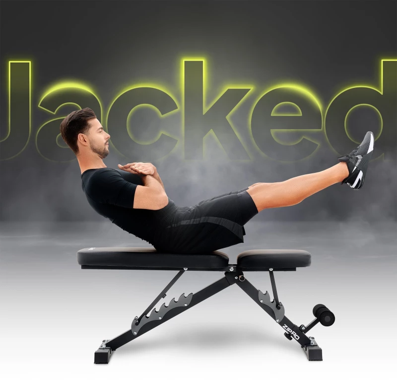 Ρυθμιζόμενος πάγκος προπόνησης Zipro Jacked