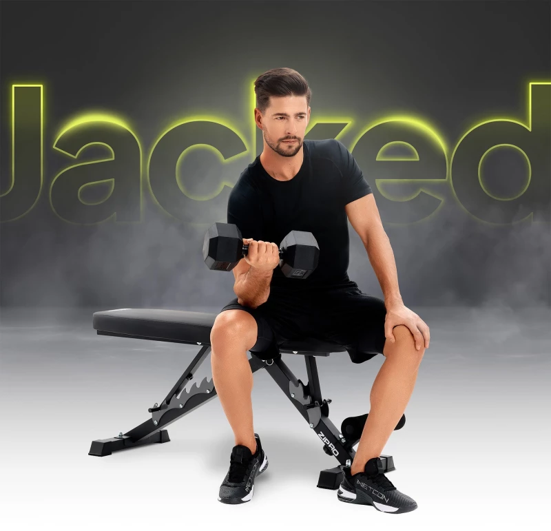 Ρυθμιζόμενος πάγκος προπόνησης Zipro Jacked
