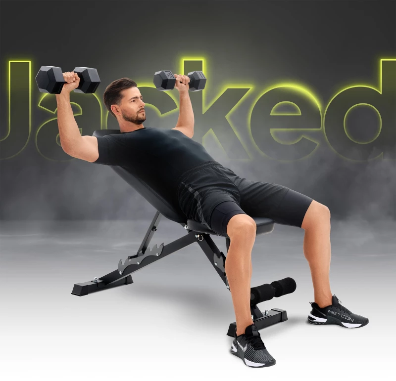 Ρυθμιζόμενος πάγκος προπόνησης Zipro Jacked