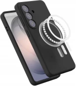 Θήκη Samsung Galaxy S26 Spacecase Silicone Mag Case Σιλικόνης με MagSafe - Black (5905719139551)