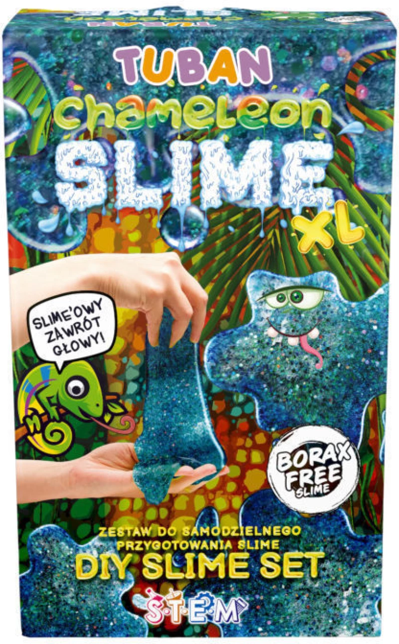 TUBAN DIY SLIME ΣΕΤ ΚΑΤΑΣΚΕΥΗΣ SLIME ΧΑΜΑΙΛΕΩΝ XL (#TU3456)