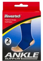 2-PACK ANKLE SUPPORT 8.5cm X 8.5cm 115522