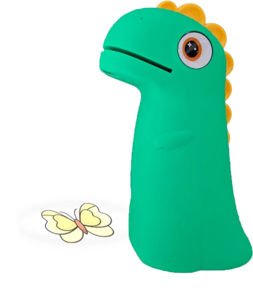Kiddoboo Προτζέκτορας ζωγραφικής Dino's Art Green
