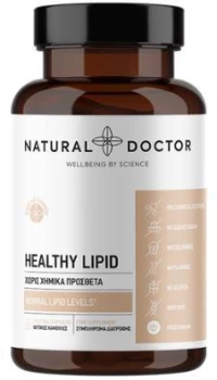 NATURAL DOCTOR Healthy Lipid Συμπλήρωμα Διατροφής Για Τη Φυσιολογική Ρύθμιση Της Χοληστερόλης 60 Κάψουλες