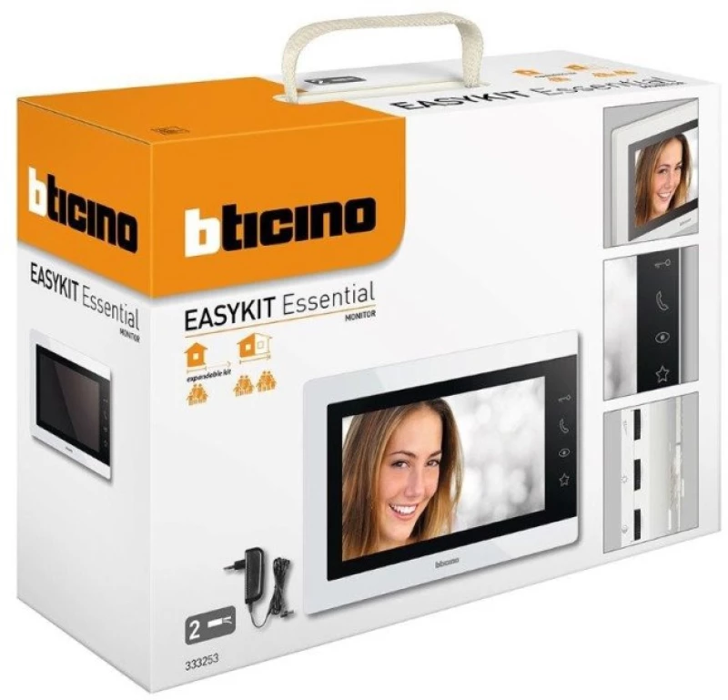 Συμπληρωματική Οθόνη 7'' EASYKIT Essential BT-333253 Bticino-BT-333253-Λευκό BT-333253