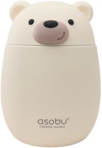 ASOBU Δοχείο Φαγητού Ανοξείδωτο Bestie - Bear 600 ml