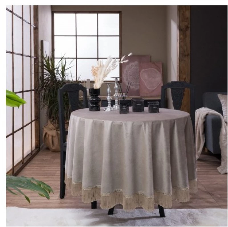 Ροτόντα Teoran Velvet 07 - Φ180cm Χωρίς Κρόσια