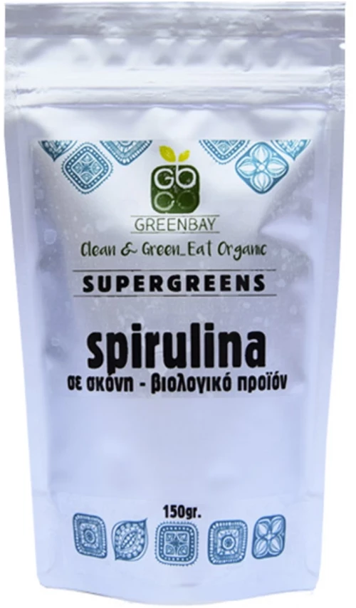 Greenbay Supergreens Σπιρουλίνα Σκόνη 150gr