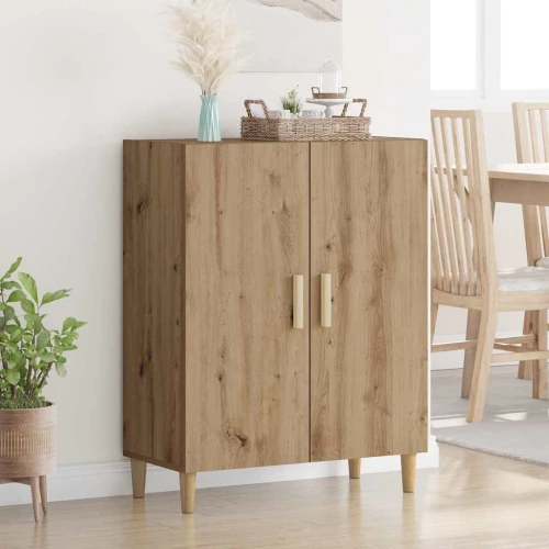vidaXL Πλαϊνό γραφείο Artisan Oak 70 x 34 x 90 εκ. Επεξεργασμένο ξύλο
