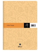 Salko Τετράδιο Σπιράλ Little Things Β5 4 Θέματα 120φ. 80gr 4 Σχέδια