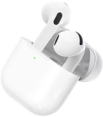 XO Q6 WHITE COLOR Bluetooth ακουστικά 6ης γενιάς με θήκη φόρτισης, σε λευκό χρώμα