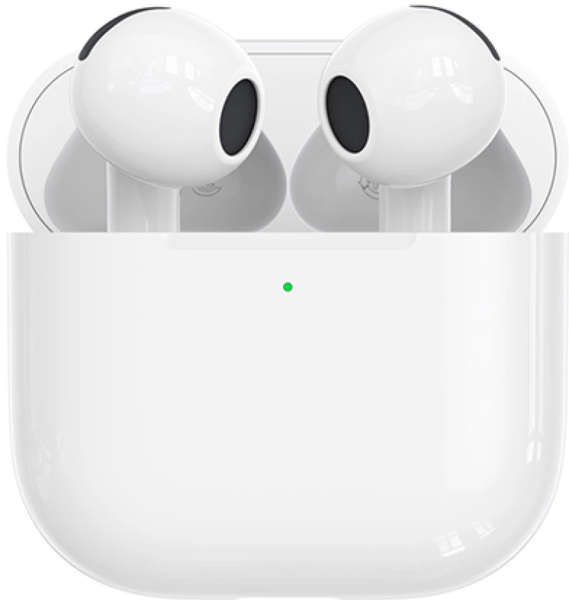 XO Q6 WHITE COLOR Bluetooth ακουστικά 6ης γενιάς με θήκη φόρτισης, σε λευκό χρώμα
