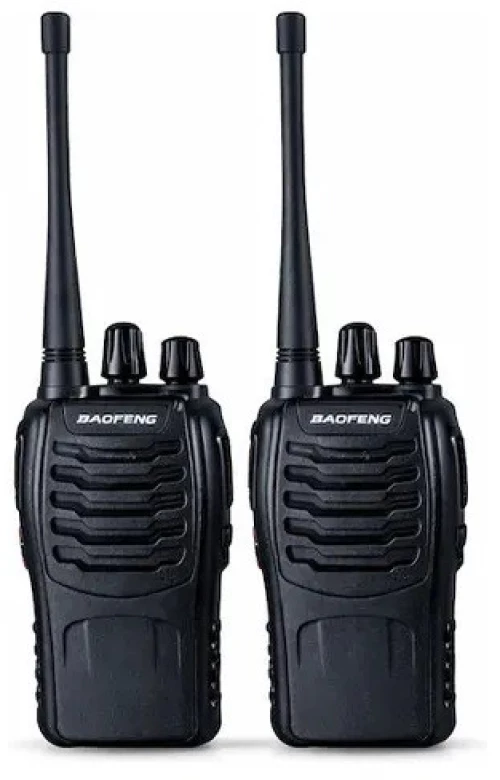Baofeng BF-999S Ασύρματος Πομποδέκτης 2τμχ Μαύρο