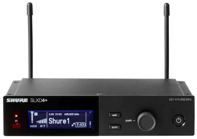 Shure SLXD24+/B58 - Ψηφιακό ασύρματο σετ μικροφώνου χειρός με κάψα Beta 58A
