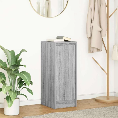 Sideboard Γκρι Sonoma 29,5x34x76 cm Ξύλινο μηχανουργικό ξύλο |861612