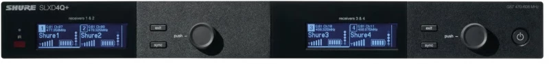 Shure SLXD4Q+ - Τετρακάναλος δέκτης