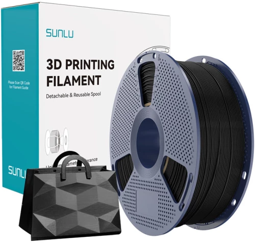 Filament Sunlu TPU Silk (czarny)