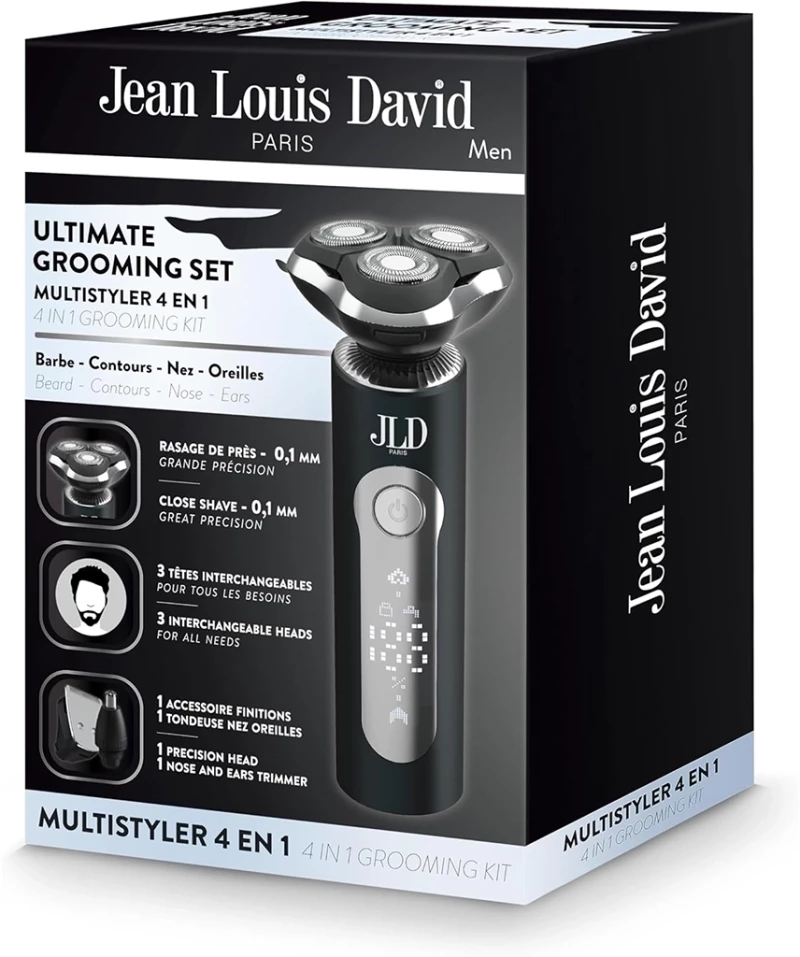 J.L.DAVID Ultimate Grooming Set 4in1