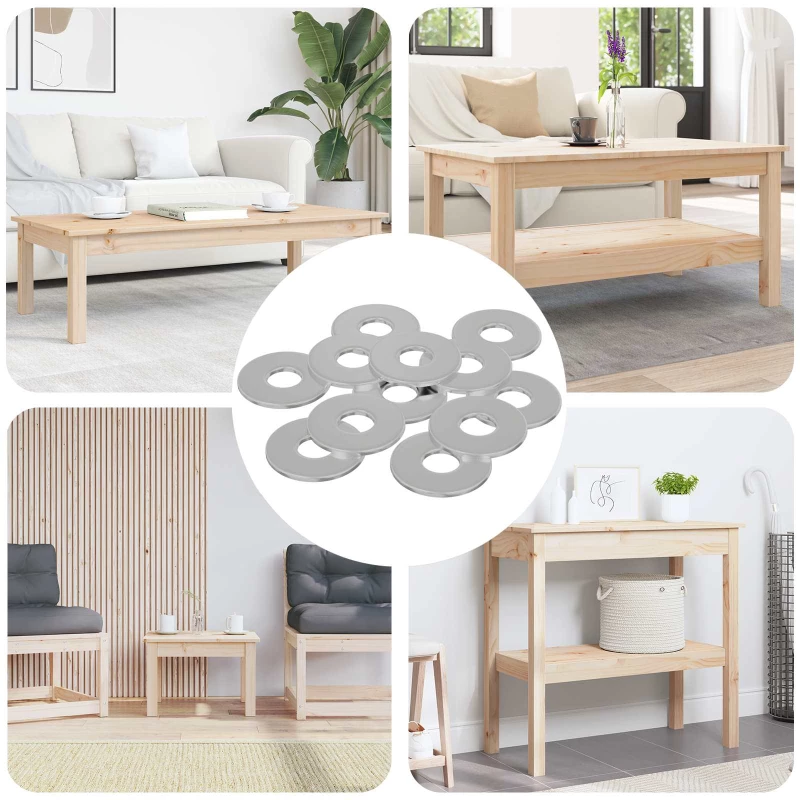 Βίδες 33962 pcs Ασημί Σίδερο |864462