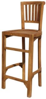 ROMEO ΣΚΑΜΠΩ BAR TEAK 36Χ40Χ106cm