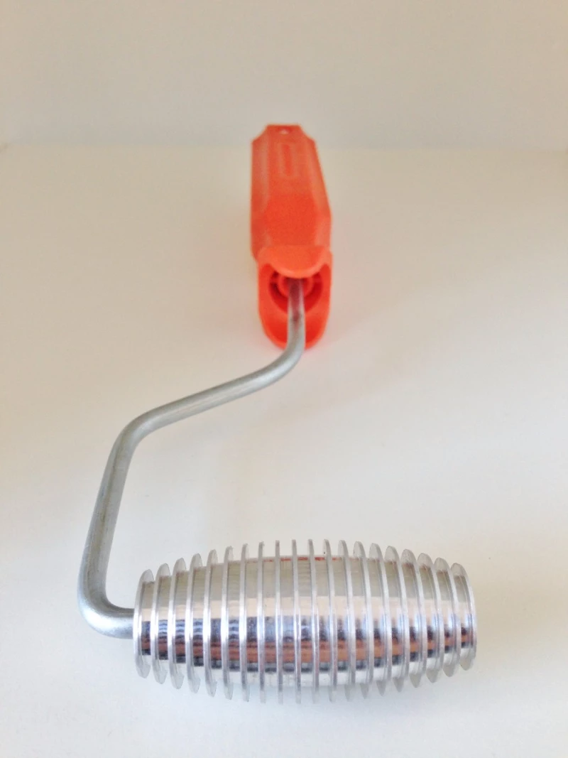 GRP Tools Μεταλλικό Ρολό BAR 5025 Βαρελάκι με Κάθετες Γραμμές για Ρητίνες
