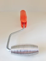 GRP Tools Μεταλλικό Ρολό BAR 5025 Βαρελάκι με Κάθετες Γραμμές για Ρητίνες