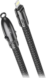 XO 249-0149 Braided USB-C to Lightning Cable 27W Μαύρο 0.2m