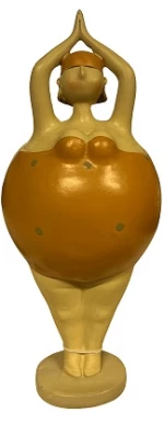 Κολυμβήτρια με Πορτοκαλί Μαγιό- 18,5cm