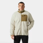 Helly Hansen Panorama Pile Block Pelican Ανδρική Fleece Ζακέτα