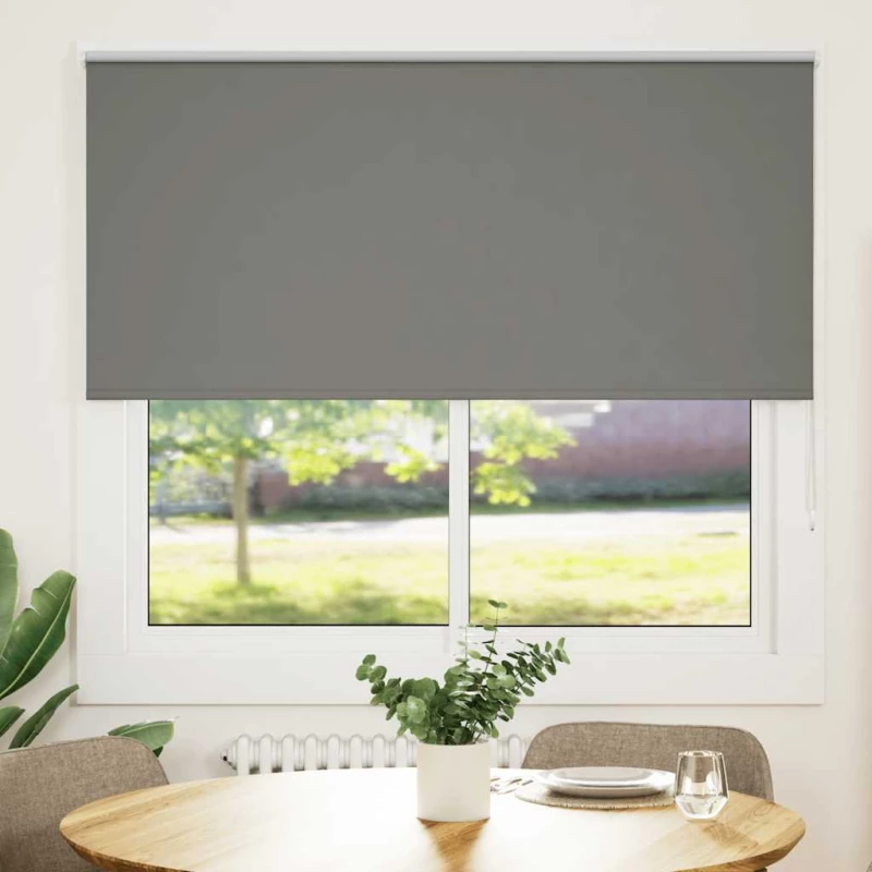 Roller Blind Blackout γκρί 150x150 cm Πλάτος υφάσματος 146,6cm |4011138