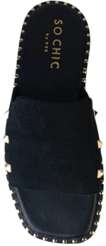IRA SANDAL - BLACK 100% Δερμάτινα