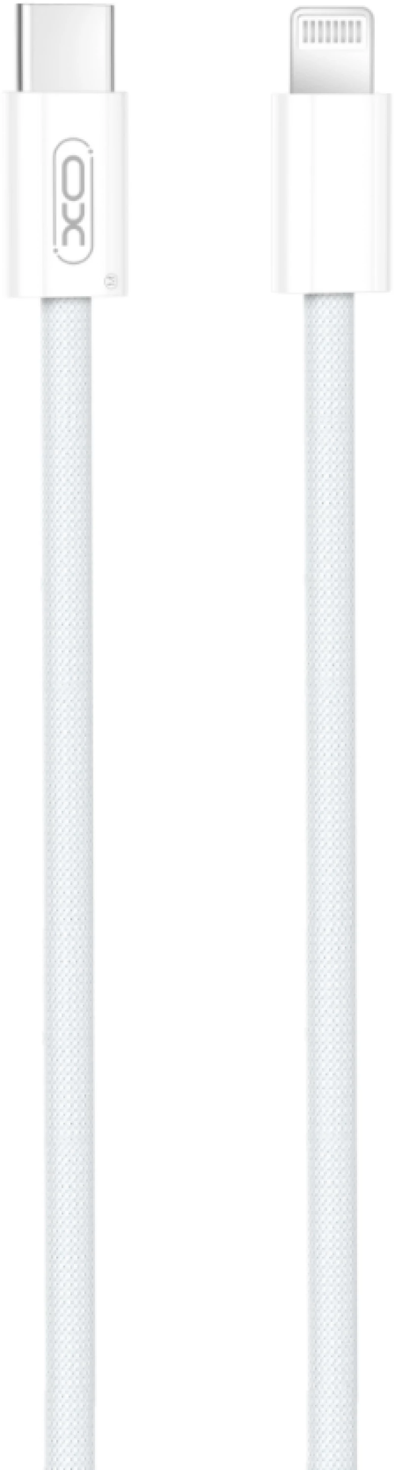 XO NB-Q260A Καλώδιο Φόρτισης & Δεδομένων Lightning σε Type-C 27W Πλεκτό 1m