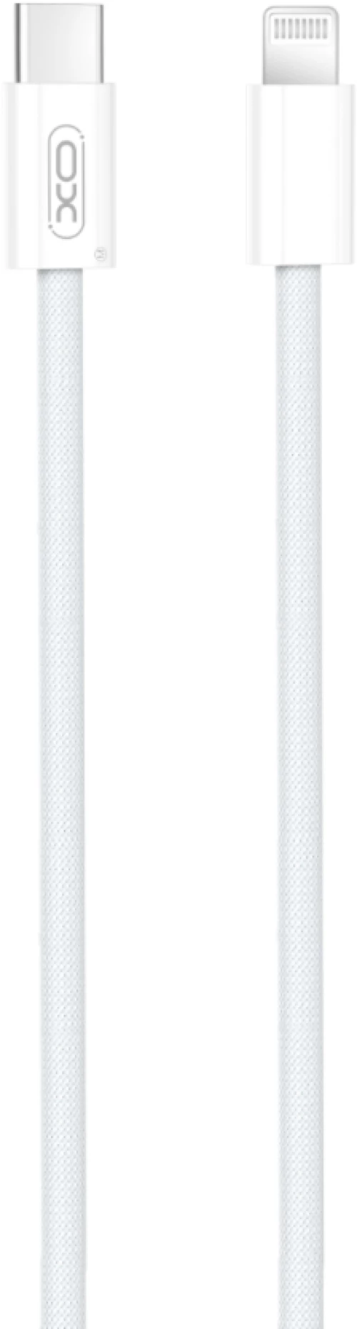 XO NB-Q260A Καλώδιο Φόρτισης & Δεδομένων Lightning σε Type-C 27W Πλεκτό 1m