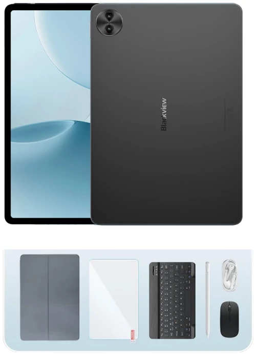 BLACKVIEW 4G OCTACORE 12.2' TABLET SET (8GB+256GB) ANDROID 16 GREY