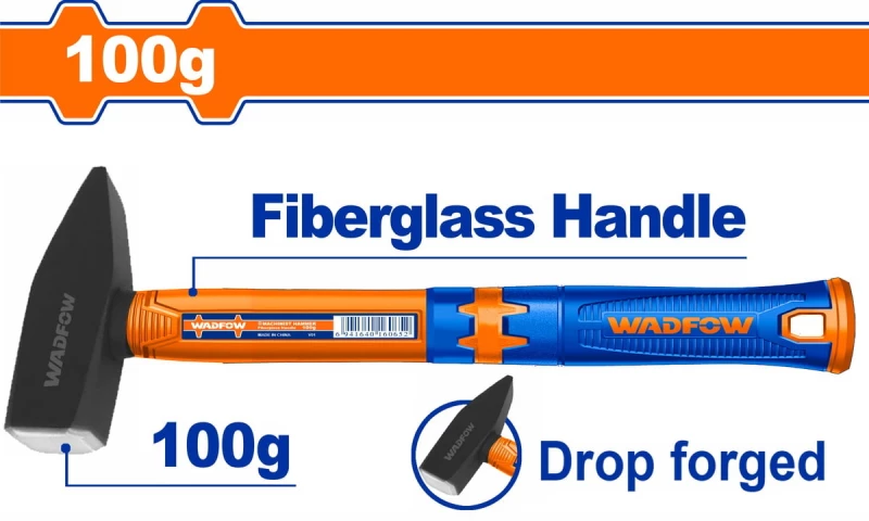 Wadfow WHM1301 Σφυρί 100gr με Λαβή Fiberglass