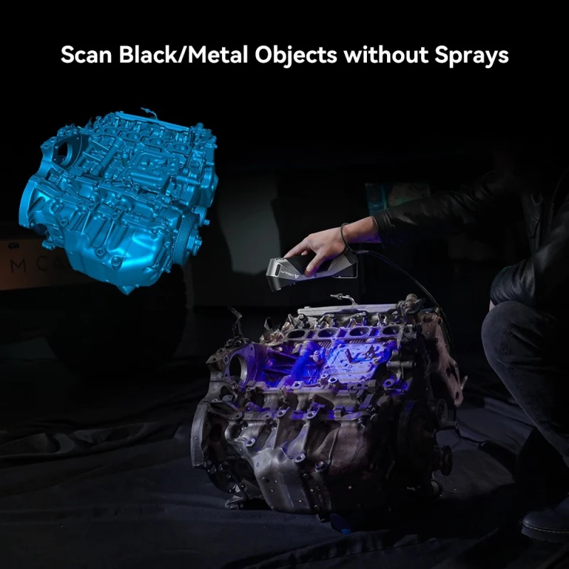 Creality CR-Scan Raptor 3D Scanner (5-2000mm object, 0,02mm scan accurancy, 60fps speed)